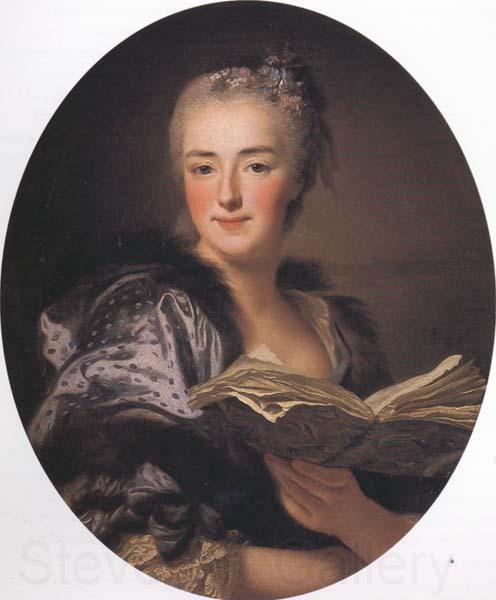 Alexandre Roslin Portrait of Marie-Jeanne Buzeau France oil painting art